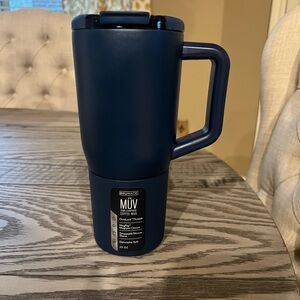 BrüMate Muv 25oz navy coffee mug